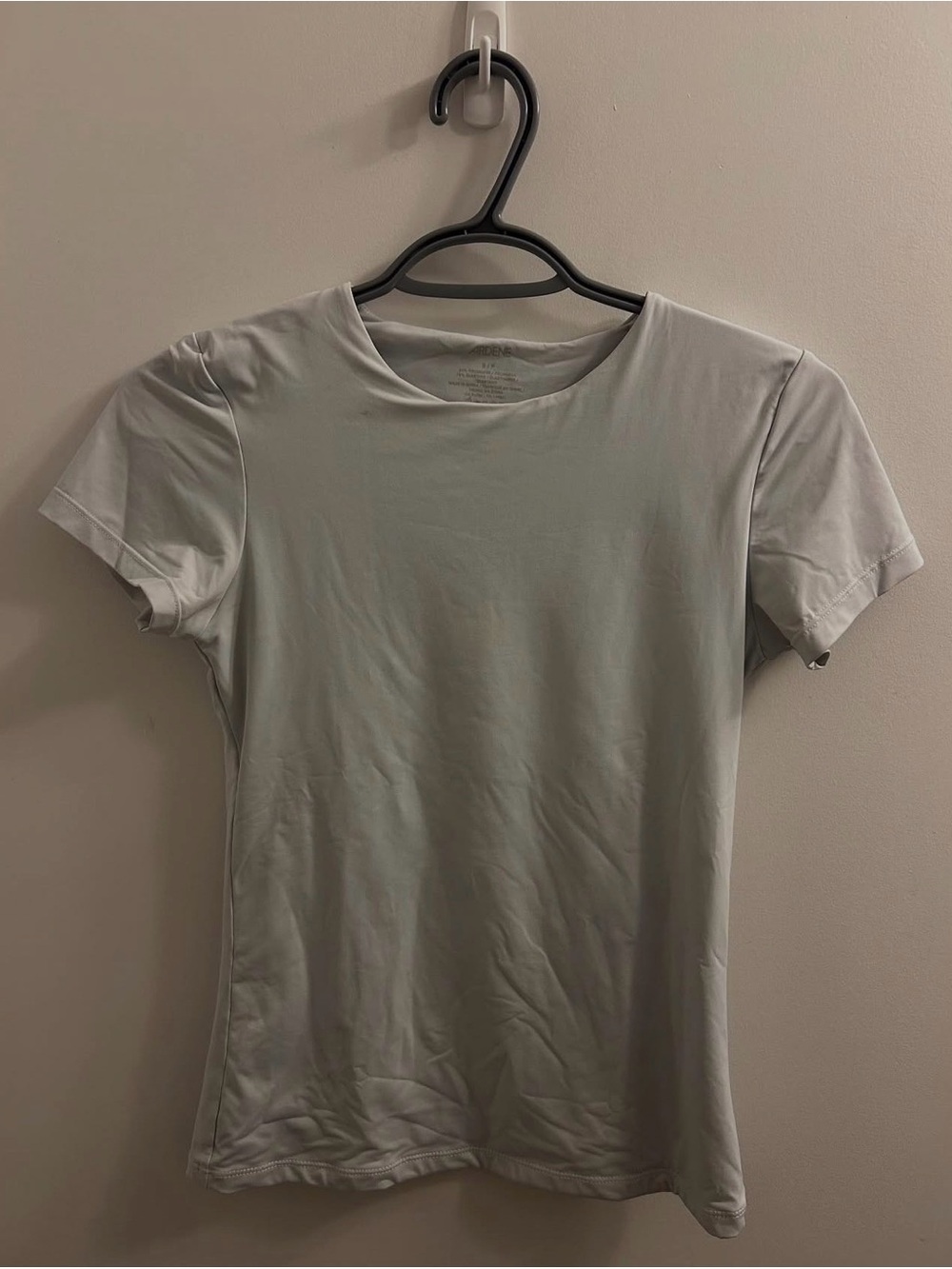Ardene Women's Short Sleeve Crewneck Tee - Light Gray